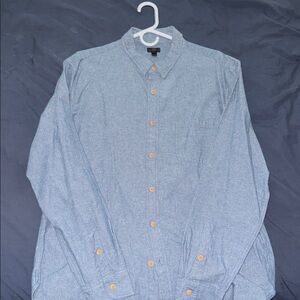 J. Crew Light Blue Casual Button-Down Shirt